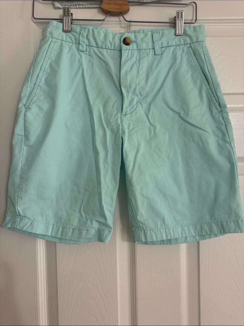 Vineyard Vines Mint Green Flat Front Chino Shorts